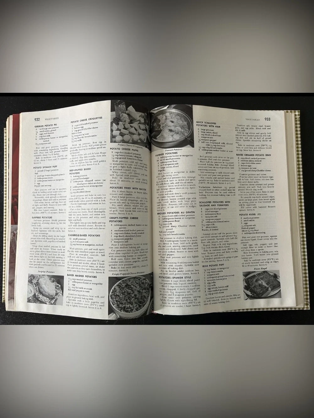 The American International Encyclopedic Cookbook 1972 Vintage Recipe Book HC DJ
